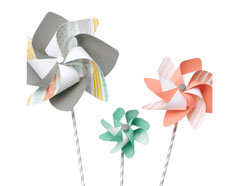 71346-3 Pajitas gris para molinillos Pinwheel Punch Board We R Memory Keepers - Ítem2
