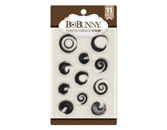 7310254 Set tampons acryliques spirales 11x19cm BoBunny - Article