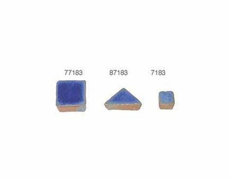 77183 Tesselles carrees 19mm Bleu Nuit Innspiro