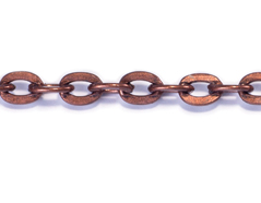 80202 Chaine metallique rolo cuivre argente Innspiro - Article