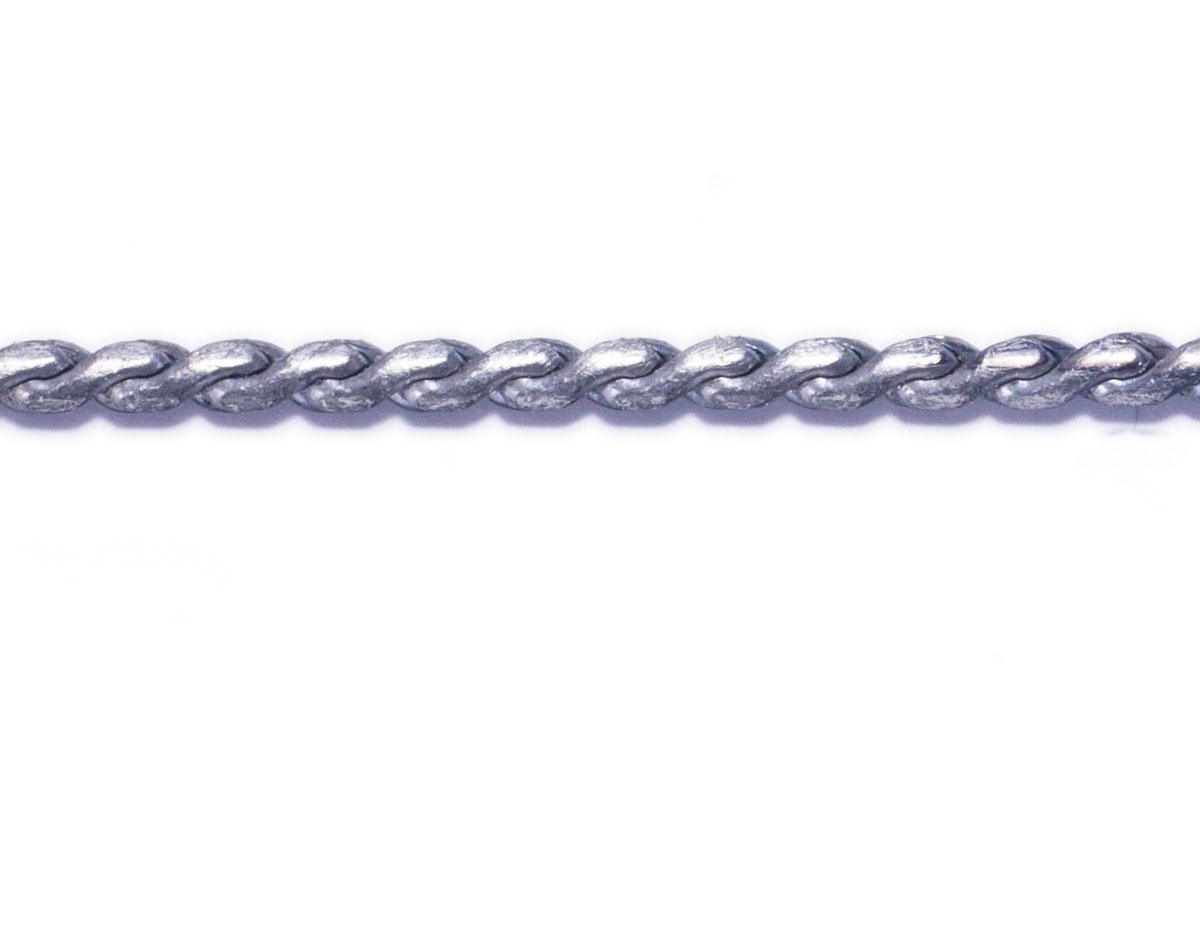 80601 Chaine metallique filigrane argente vieilli Innspiro