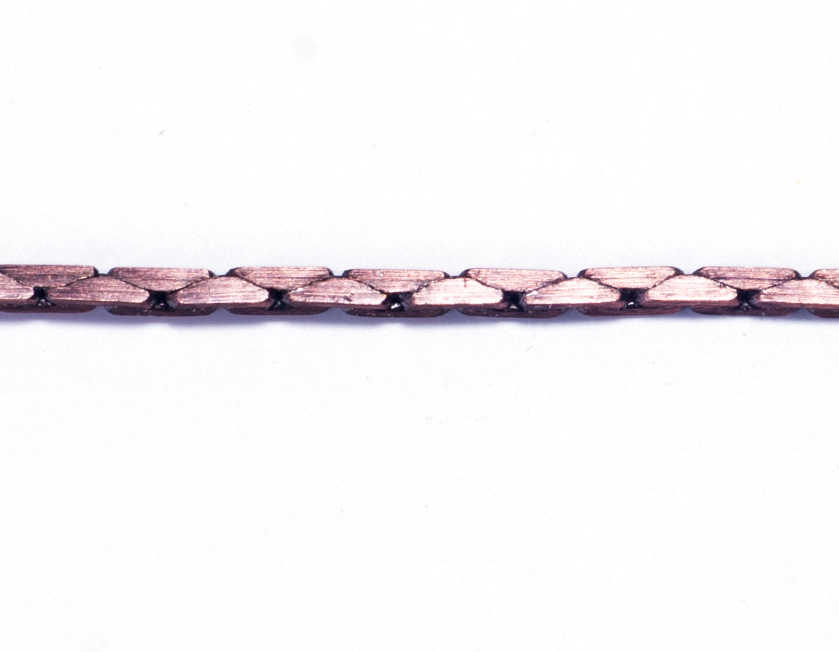 80802 Cadena metalica serpiente cobriza envejecida Innspiro