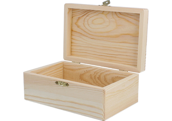 9108 9106 Caja madera de pino macizo rectangular Innspiro - Ítem1