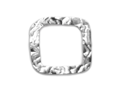 925320 A925320 Figura montaje plata de ley 925 cuadrado con relieve Innspiro - Ítem