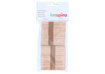95551 Batons polo bois naturel petites formes helice Innspiro - Article1
