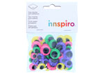 97130 Yeux movibles de couleurs autoadhesifs mesures assorties Innspiro - Article1