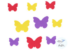 98011 Papillons mousse EVA adhesive Innspiro - Article
