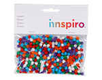 99431 Pompons polypropylene mix brillant Innspiro - Article1