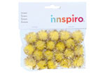 99466 Pompons brillants jaune Innspiro - Article1