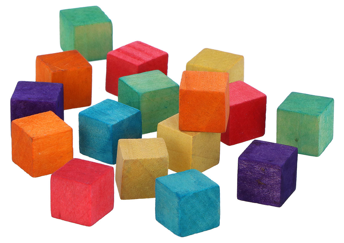 99580 Cubos madera colores Innspiro