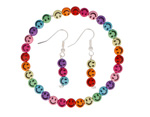 99644 Perles plastique visages souriants coloris assorties diam 7mm 1200 unites aprox En bocal Innspiro - Article2
