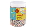 99685 Perles a facettes coloris pastel assorties diam 8mm 750 unites aprox En bocal Innspiro - Article1
