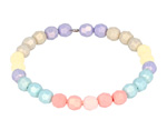 99685 Perles a facettes coloris pastel assorties diam 8mm 750 unites aprox En bocal Innspiro - Article2