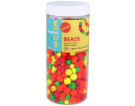 99687 Perles rondes Fluor diam 8 et 12mm et cylindres 6x9mm bocal de 700u Innspiro - Article1