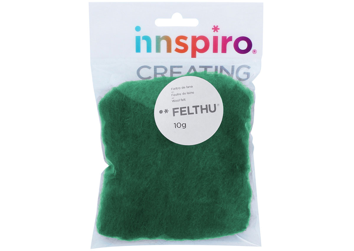 A1441 Fieltro de lana verde caribeno Felthu