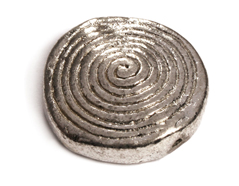 Z150050 A150050 Perle metallique aluminium disque argente Innspiro - Article