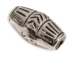 Z150060 A150060 Perle metallique aluminium cylindre argente Innspiro - Article