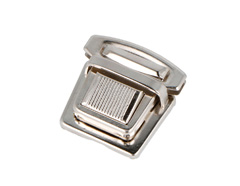 A21050201 Broche Tupi Rectangulaire Acier Nickel 37x36 mm 1u Innspiro - Article