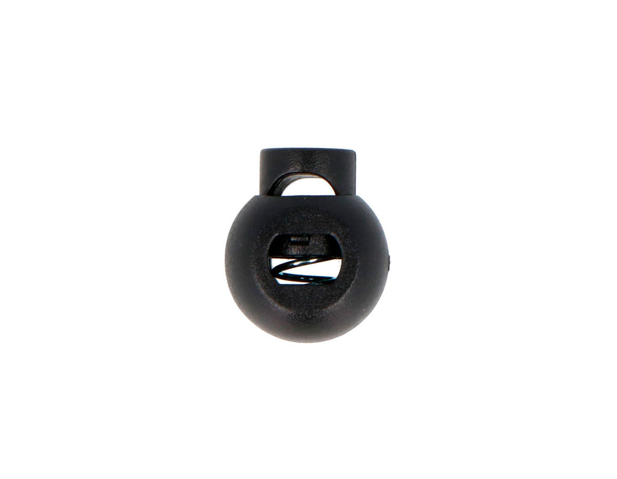 A32000406 Terminal Cordon Plastico Negro 6 mm 5u Innspiro