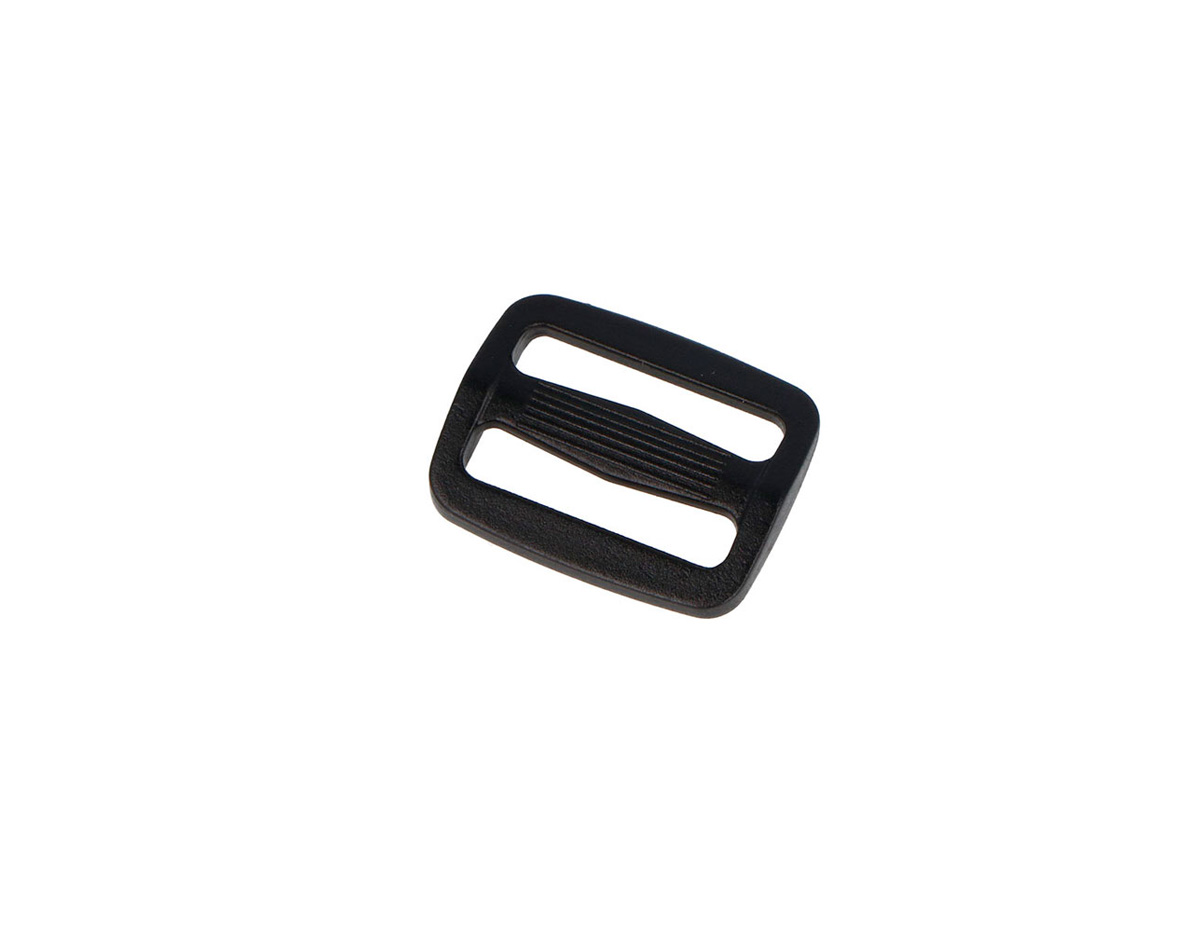 A35190406 Hebilla Corredera Rectangular Plastico Negro 25 3 mm 5u Innspiro