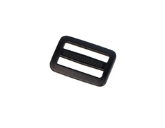 A35200406 Hebilla Corredera Rectangular Plastico Negro 31 mm 5u Innspiro - Ítem