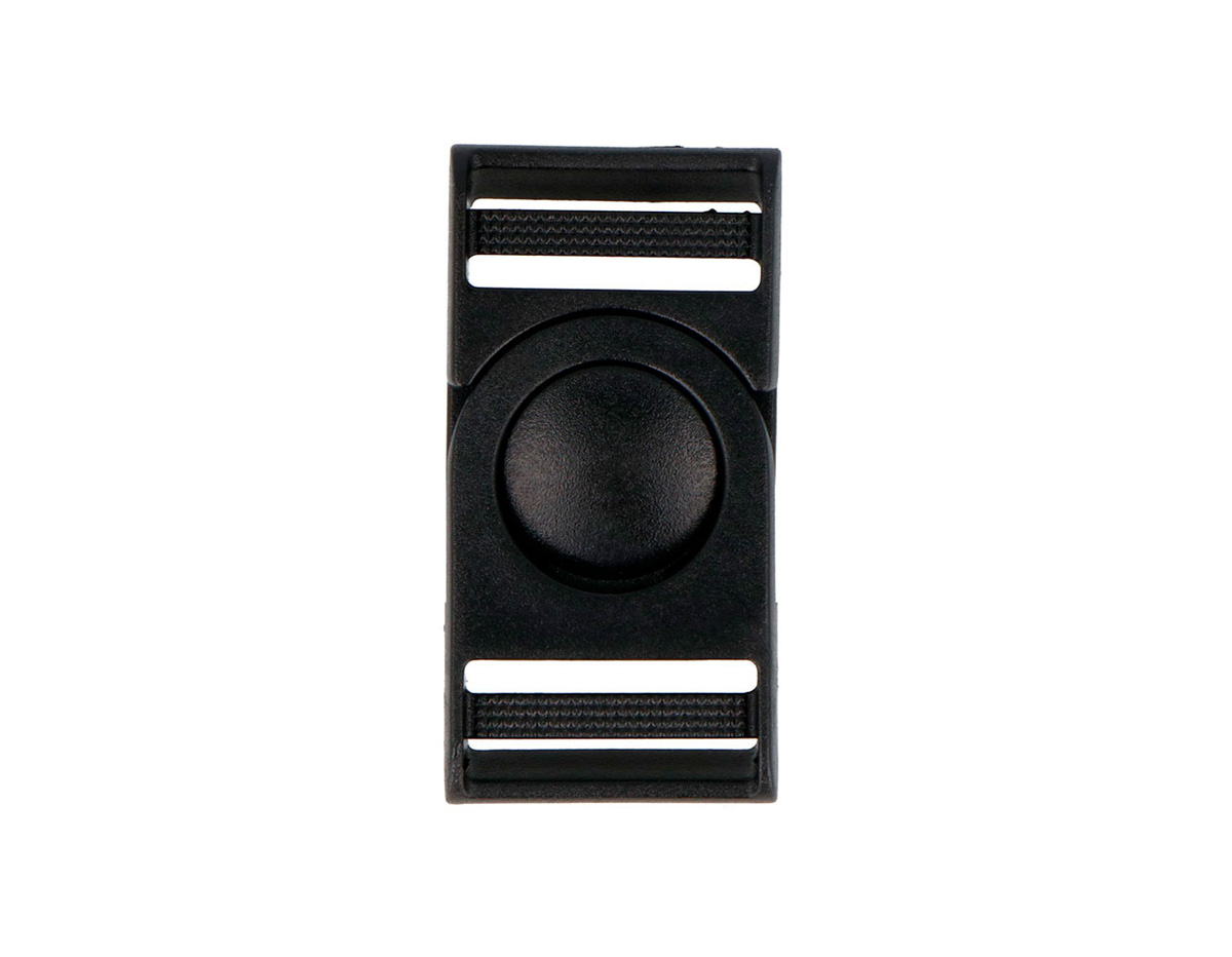 A35250406 Broche Plastique Noir 25mm 3u Innspiro