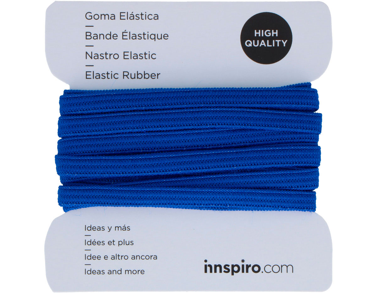 Goma Elástica Azul Royal 5.3mm. 3m.