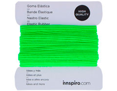 A40512 Goma Elastica Verde Fluor 5 3mm 3m Innspiro - Ítem