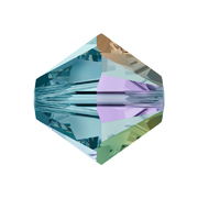 A5328-217-4 01 Cuentas cristal Tupi 5328 indian sapphire aurora boreale AB Swarovski Autorized Retailer - Ítem