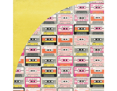 BSE-4911 Papel doble cara B-SIDE Lyrics Basic Grey - Ítem
