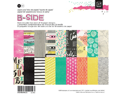 BSE-4922 Set 36 papeles surtidos B-SIDE Basic Grey - Ítem