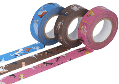 CL26336-03 Set 3 rubans adhesifs masking tape washi ongatukai Classiky s - Article