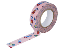 CL26338-05 Ruban adhesif masking tape washi kokeshi rose Classiky s - Article