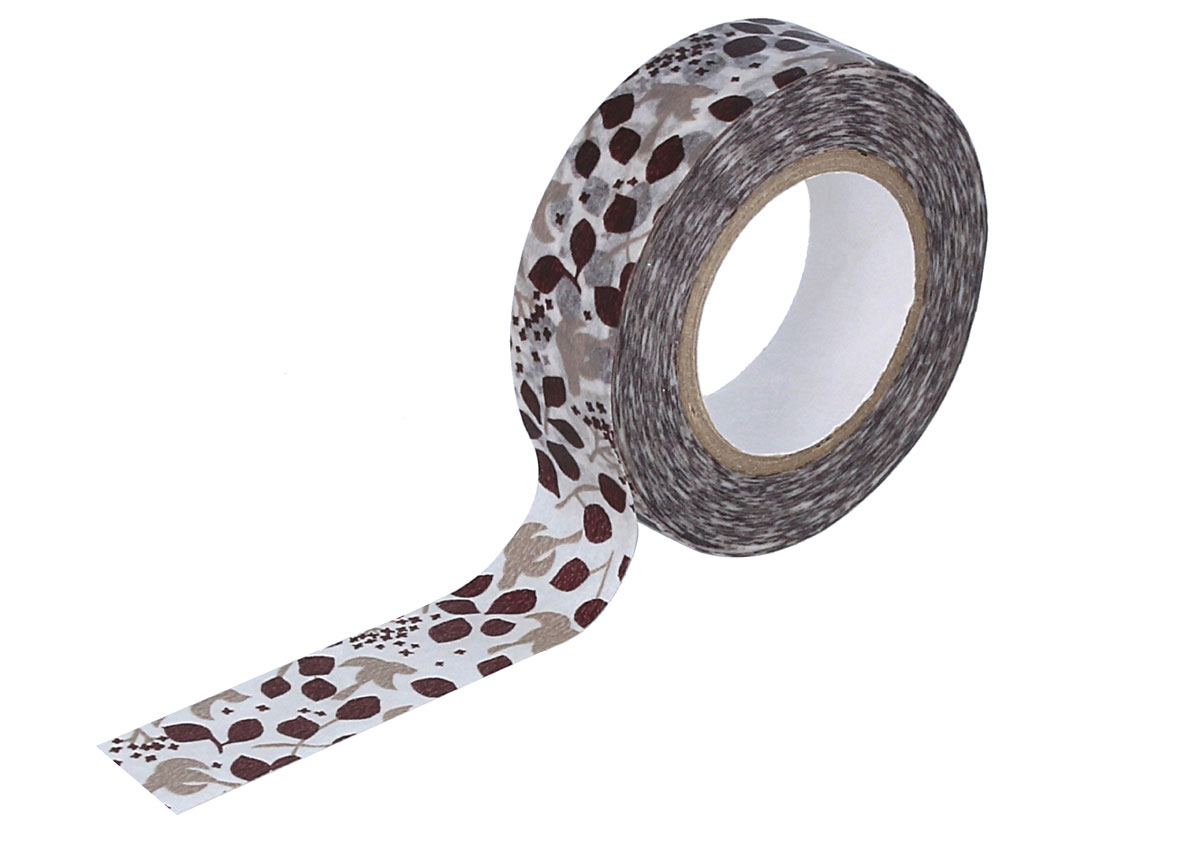 CL26533-02 Cinta adhesiva masking tape washi message bird marron Classiky s