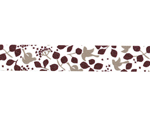 CL26533-02 Cinta adhesiva masking tape washi message bird marron Classiky s - Ítem2