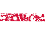 CL26533-09 Cinta adhesiva masking tape washi forest of squirrel rojo Classiky s - Ítem2