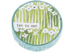 CL26533-10 Cinta adhesiva masking tape washi small flower azul Classiky s - Ítem1