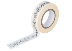 CL29128-03 Ruban adhesif masking tape washi Hoffmann und Morike ivoire Classiky s - Article