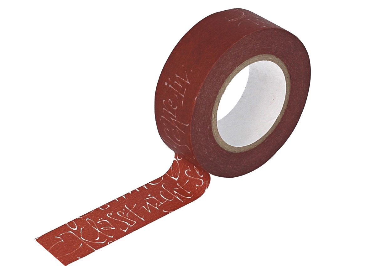 CL29129-03 Ruban adhesif masking tape washi kuckuck orange Classiky s