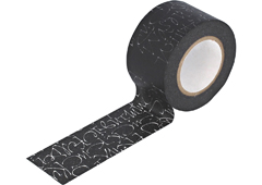 CL29130-02 Cinta adhesiva masking tape washi kuckuck negro Classiky s - Ítem