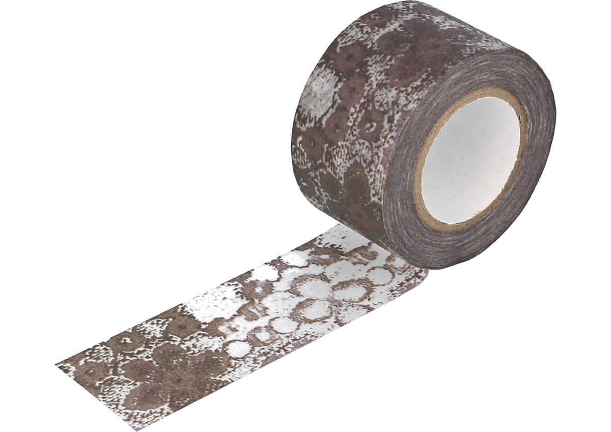 CL29132-02 Ruban adhesif masking tape washi zwilinge marron Classiky s