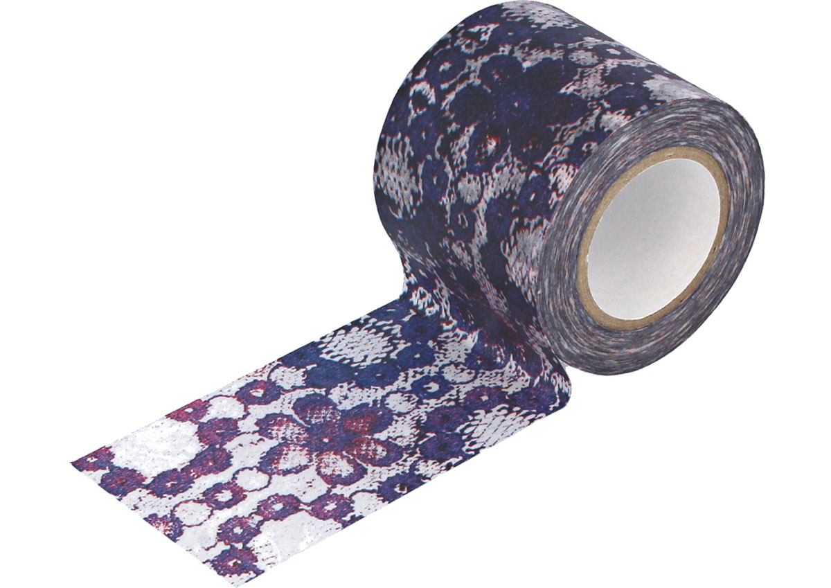 CL29133-03 Cinta adhesiva masking tape washi zwilinge violeta Classiky s