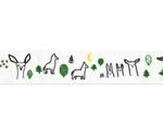 CL29926-05 Ruban adhesif masking tape washi forest noir Classiky s - Article2