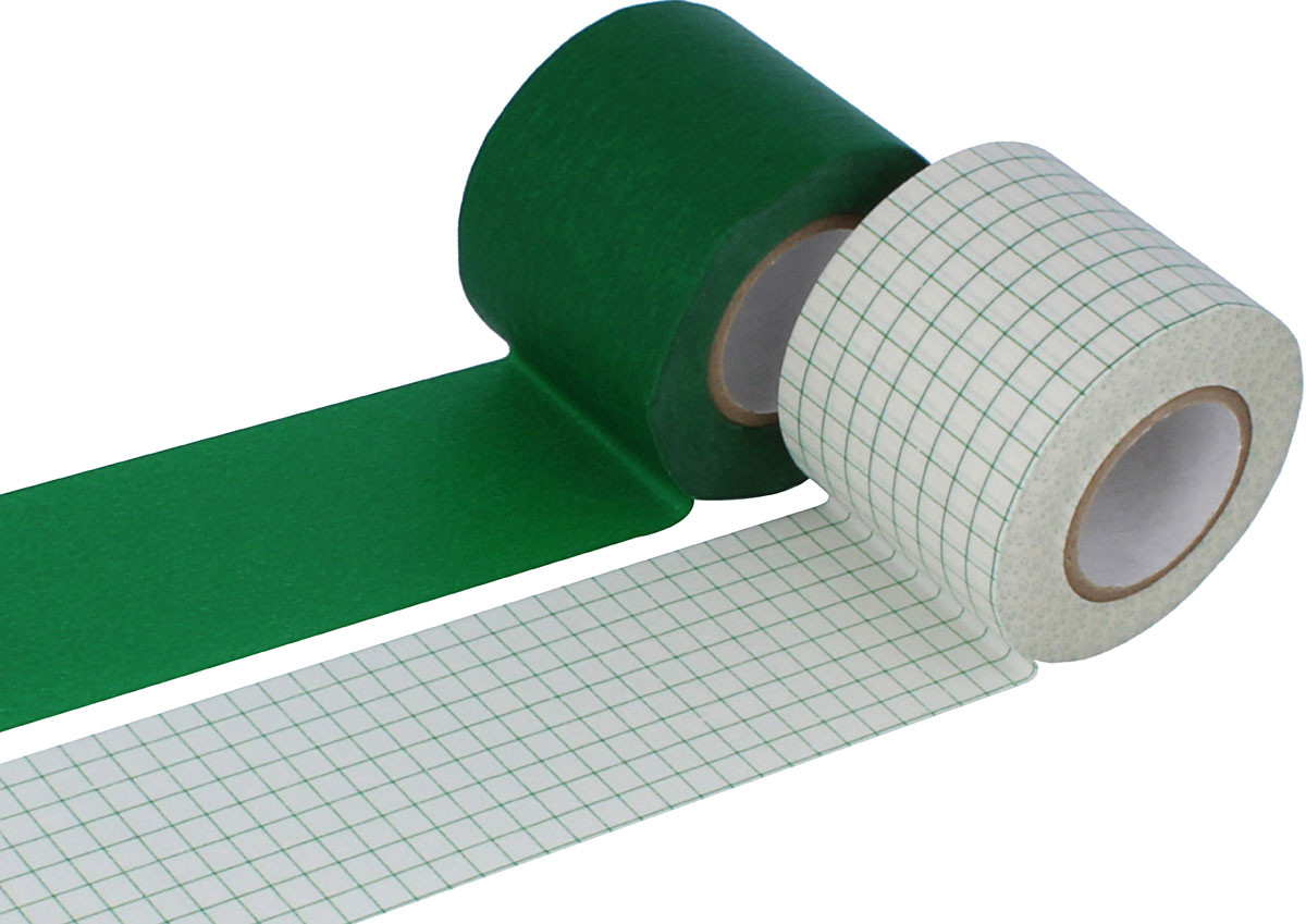 CL45017-08 Set 2 cintas adhesivas masking tape washi verde Classiky s