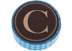 CL45028-03 Ruban adhesif masking tape washi carres turquoise Classiky s - Article1
