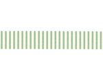 CL45028-10 Cinta adhesiva masking tape washi rayas verde Classiky s - Ítem2