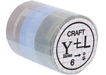 CL45202-04 Set 3 cintas adhesivas masking tape washi collage colores surtidos Classiky s - Ítem1