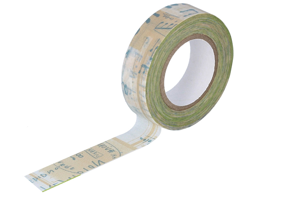 CL45203-03 Cinta adhesiva masking tape washi graffiti A verde Classiky s