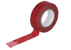 CL45203-05 Ruban adhesif masking tape washi graffiti B rouge Classiky s - Article