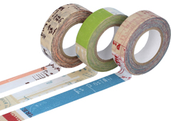 CL45204-01 Set 3 rubans adhesifs masking tape washi graffiti A couleurs assorties Classiky s - Article